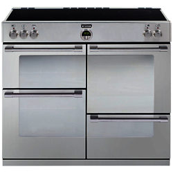 Stoves Sterling 1000EI Induction Hob Range Cooker, Stainless Steel